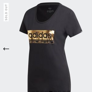 Adidas Gold Foil Shirt